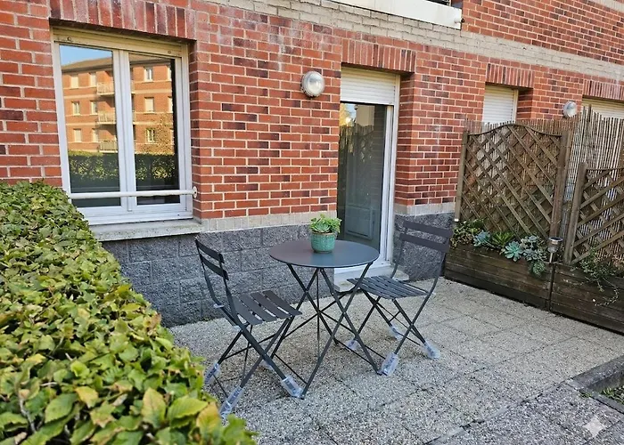 Le 28 - Terrace & Jardin Proche Tram Valenciennes