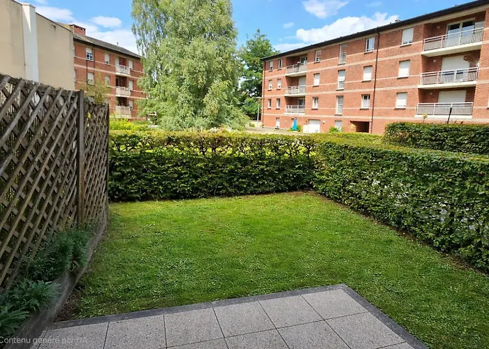 Apartment Le 28 - Terrace & Jardin Proche Tram Valenciennes